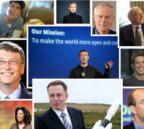 Collage of the 10 best billionaires
